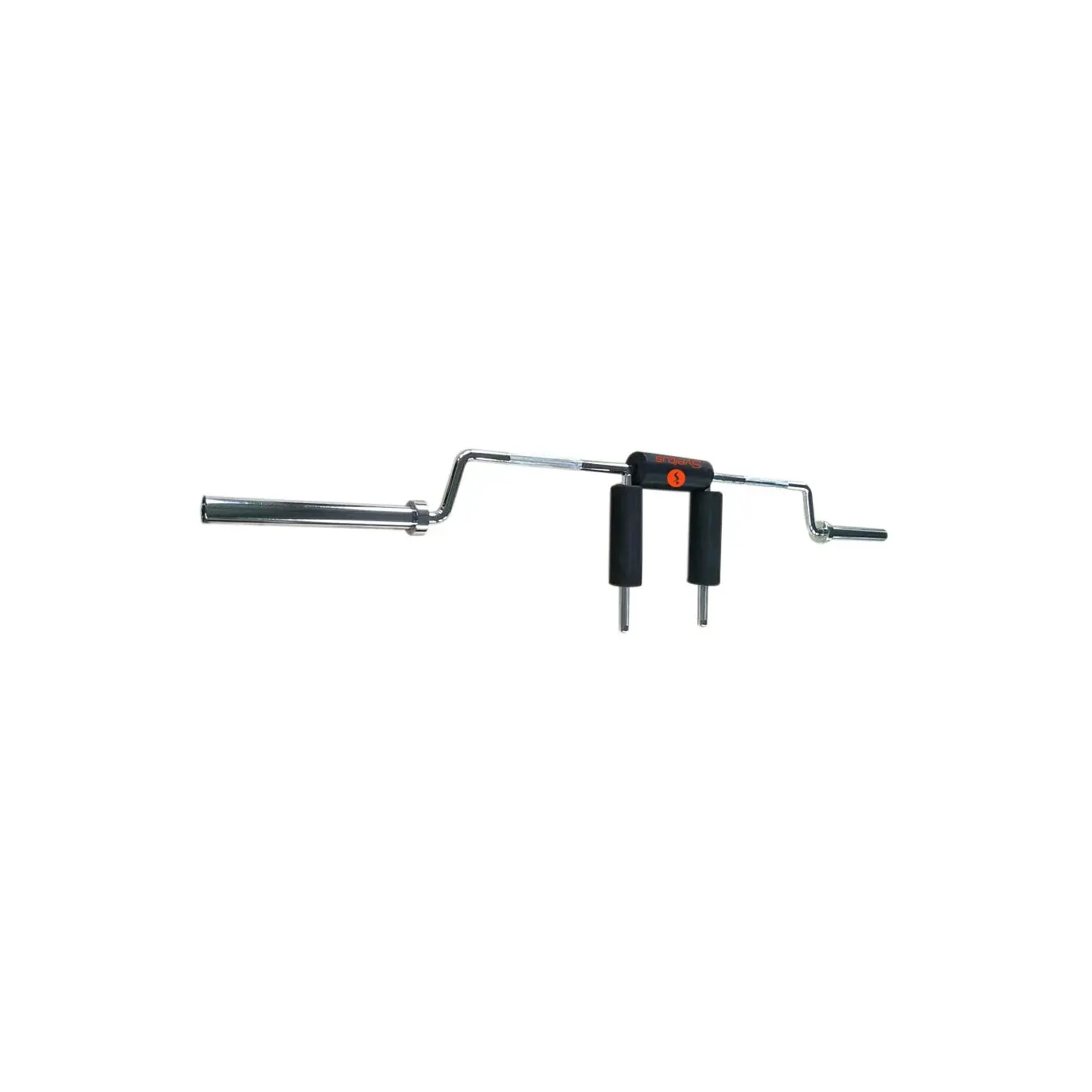 Kniebeugenstange + 2 Plattenstopper - Argenté - unisex - Size: 220 cm