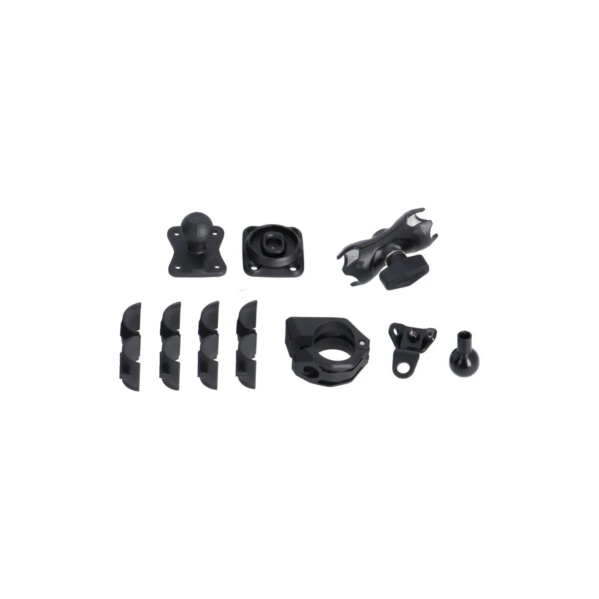 Universal-Motorrad-GPS-Halterung inkl. Arm für Lenker/Spiegelbefestigung SW-Motech T-Lock