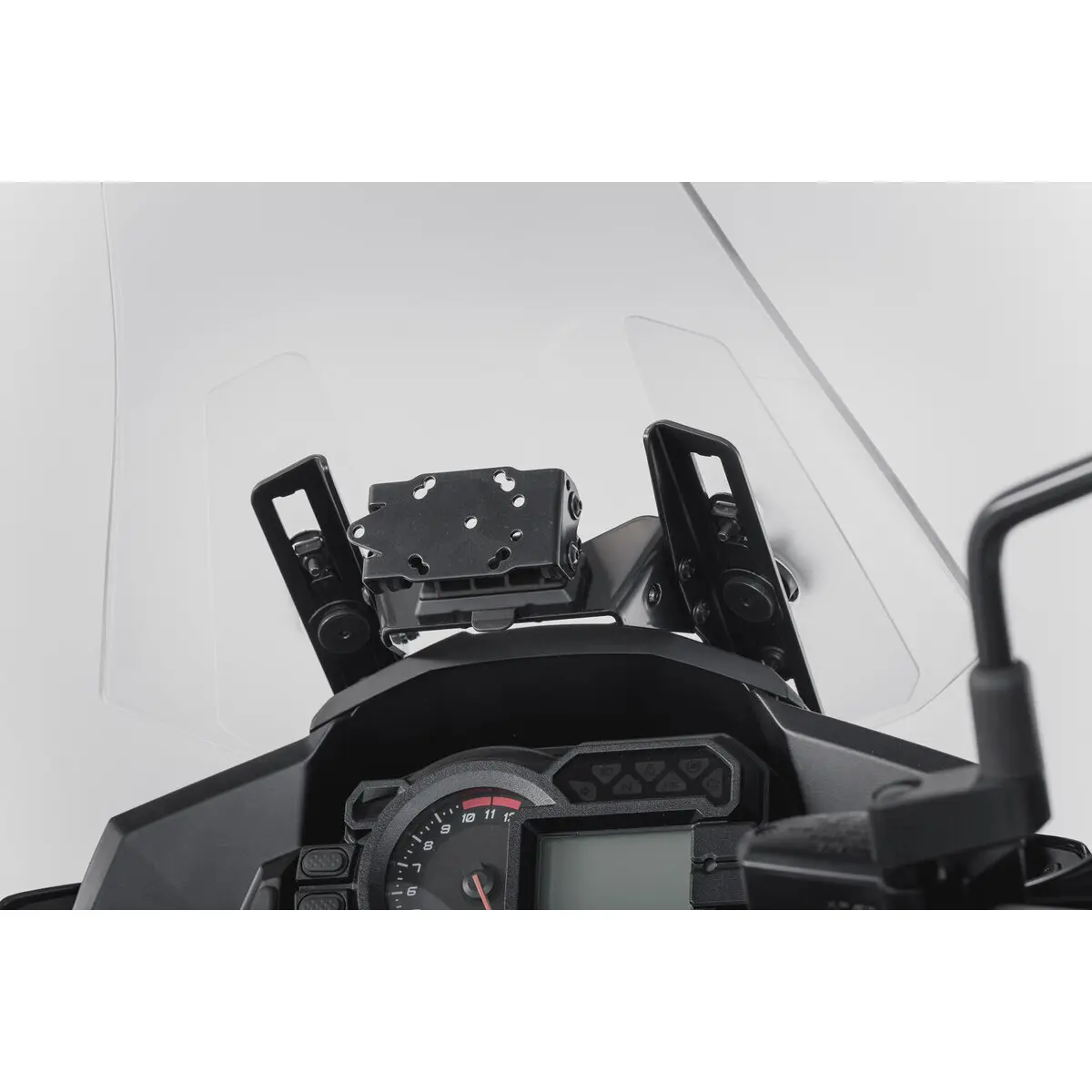 Motorrad-GPS-Halterung für das Cockpit SW-Motech Kawasaki Versys 1000 (15-17).