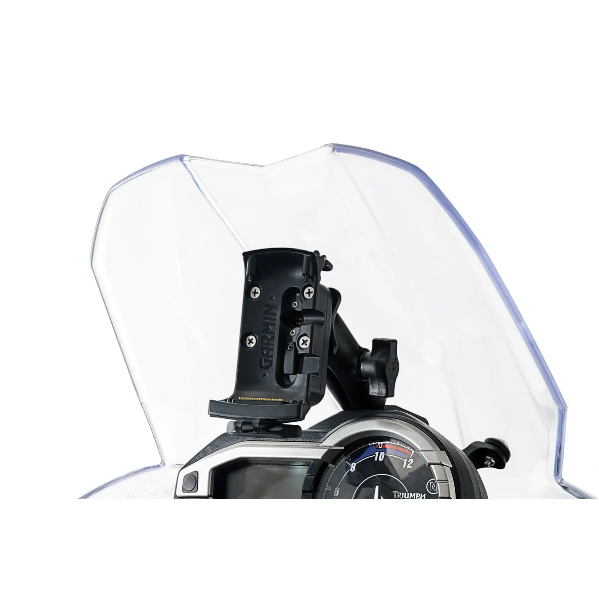 Motorrad-GPS-Halterung für das Cockpit SW-Motech Triumph Tiger 800/800 XC, XR (10-17).