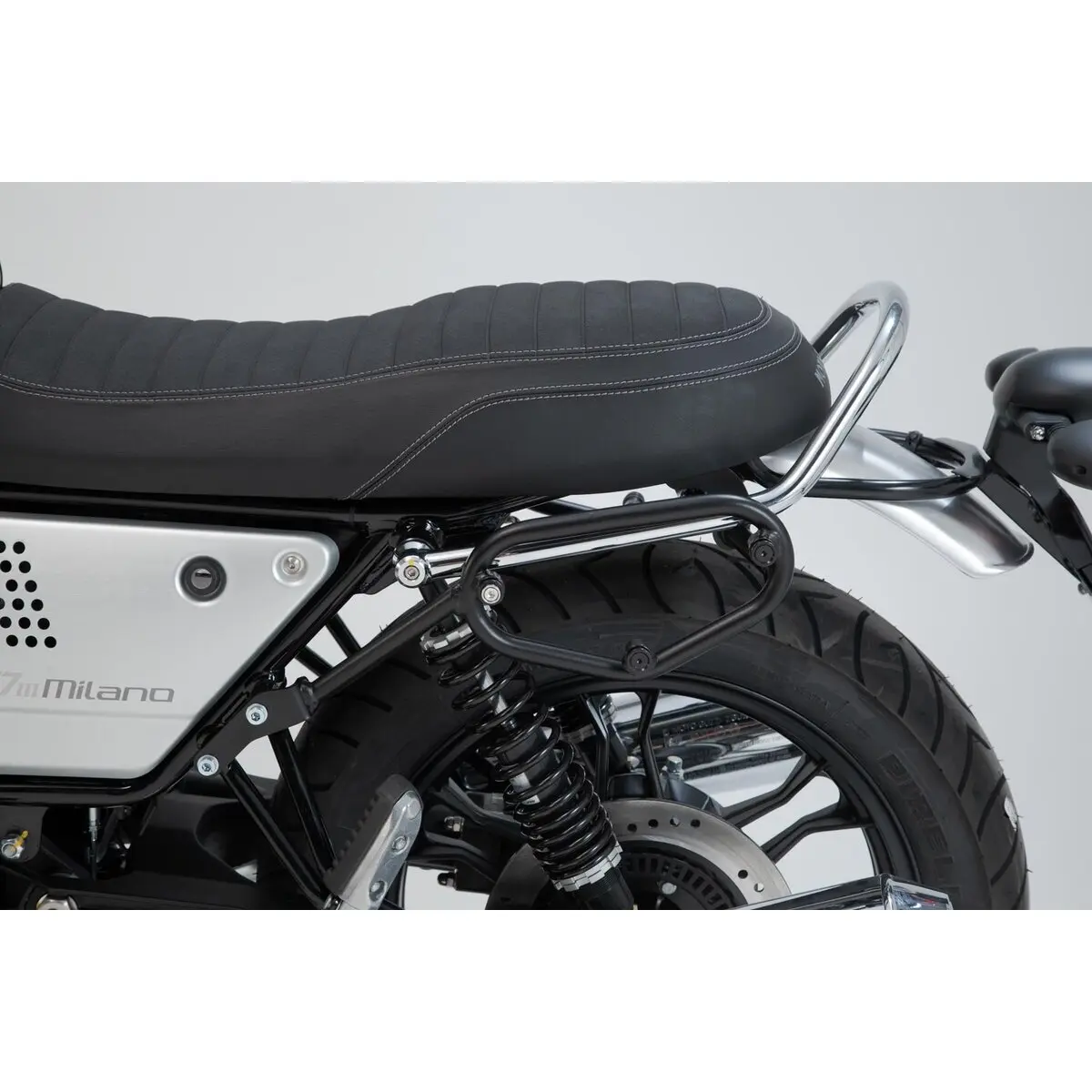 Halterung für linke Seitentasche SW-Motech SLC. Moto Guzzi V7 lll (16-).