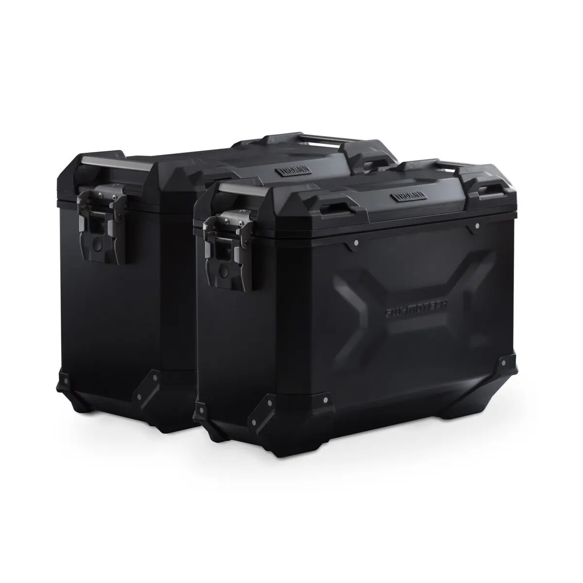 Set Paar Seitenkoffer Motorrad aus Aluminium SW-Motech Trax ADV Ducati DesertX