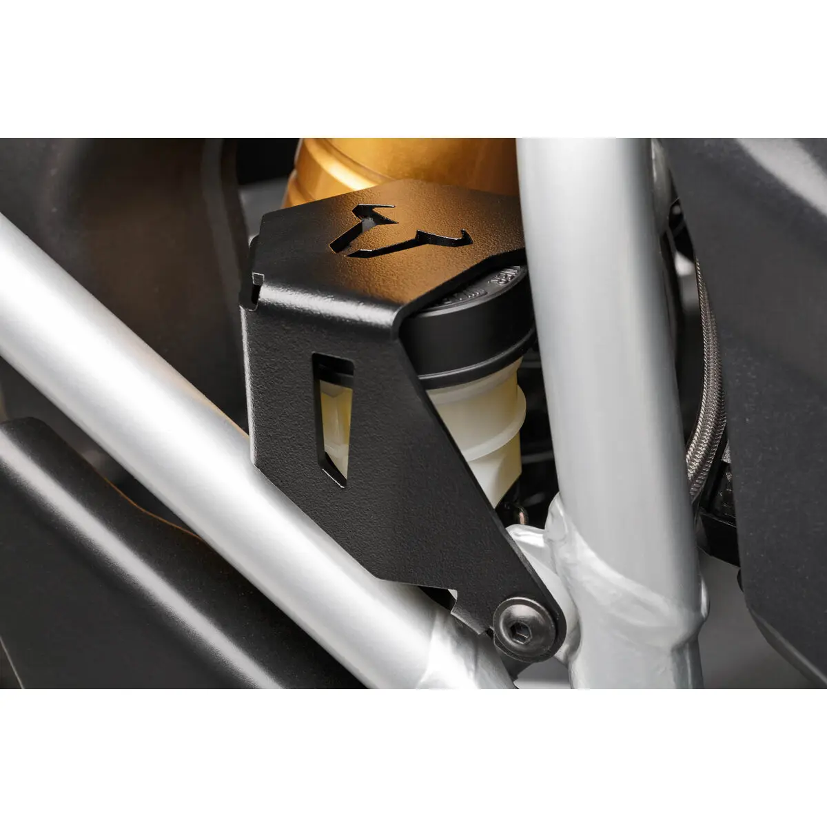 Behälterschutz für den Bremsflüssigkeitsbehälter eines Motorrads SW-Motech Bmw r1200gs, r1250gs