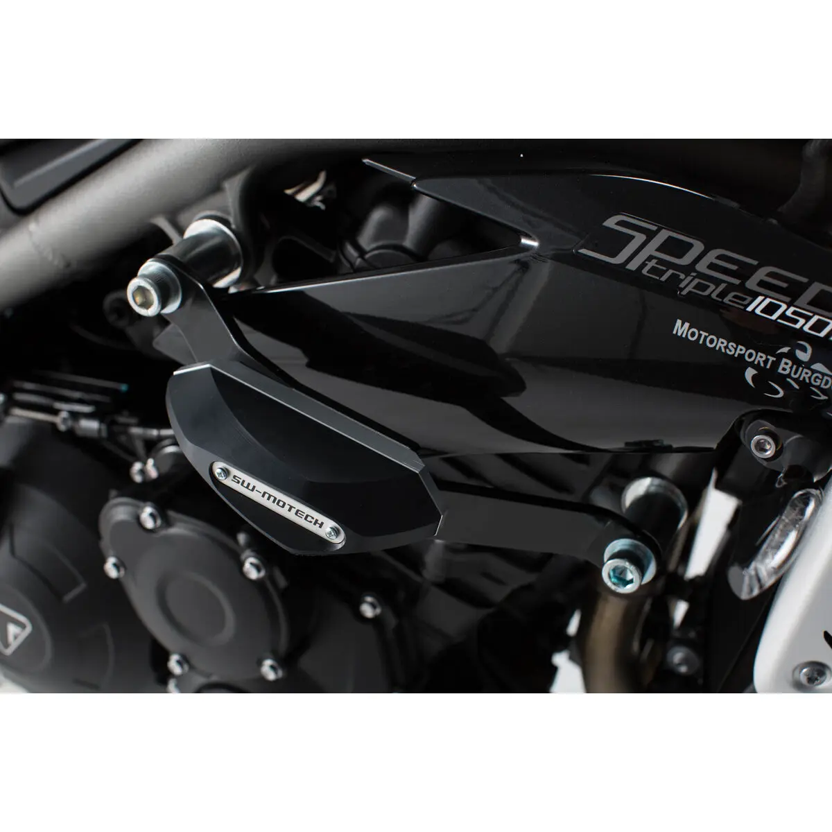 Rahmenkufen-Kit SW-Motech Triumph street triple 1050 (10-)