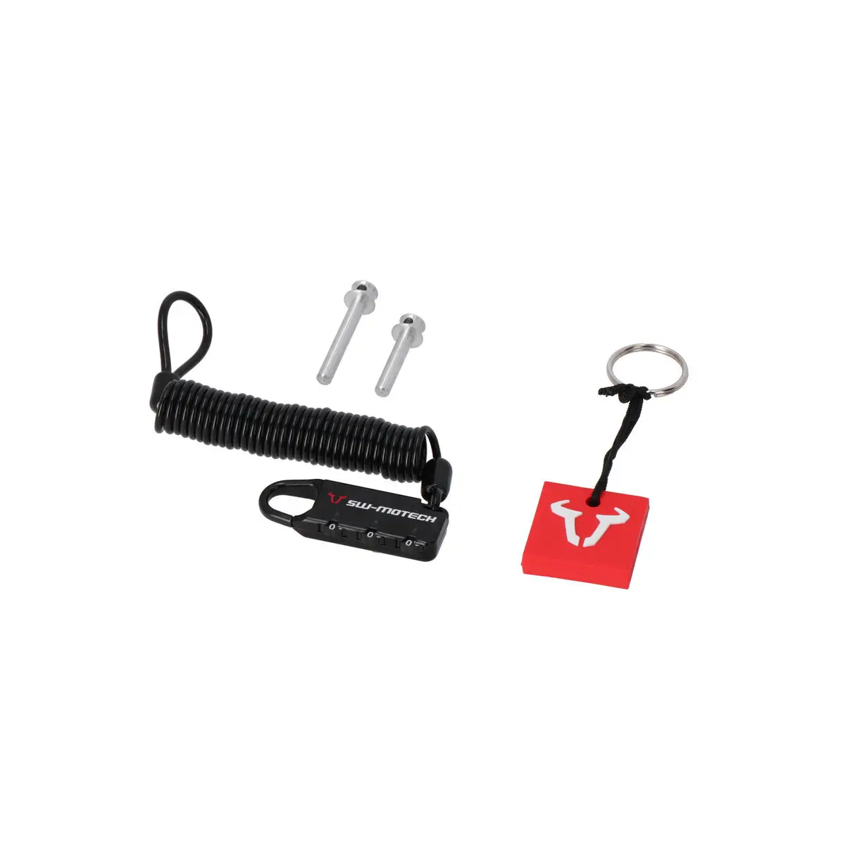 Anti-Diebstahl-Kit Kabel für Tankrucksäcke Sicherheitssplint SW-Motech Pro/Evo