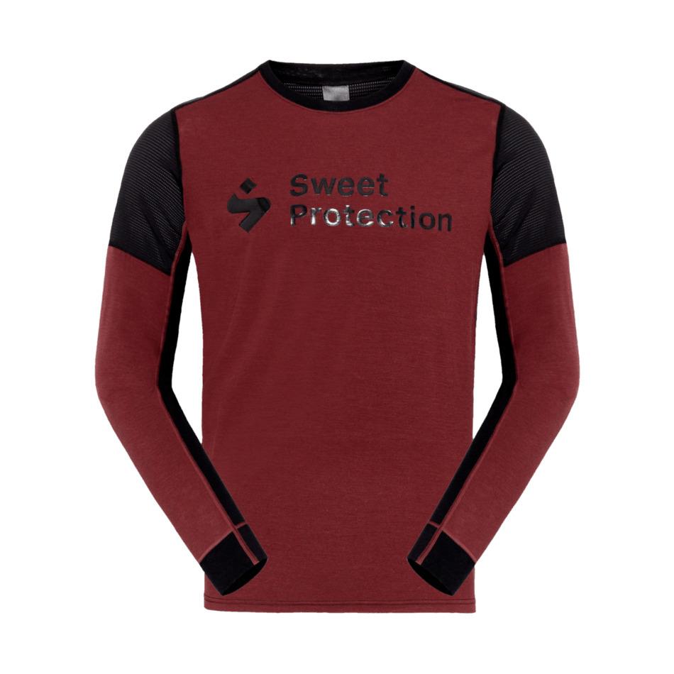 Velo Store - UK Merino long-sleeve top Sweet Protection Hunter | Extra 10% off with Subscription, Postage £16.79 to UK Fedex.