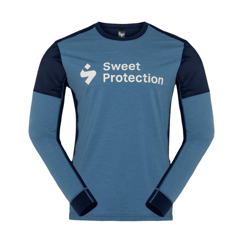 Velo Store - UK Merino long-sleeve top Sweet Protection Hunter | Extra 10% off with Subscription, Postage £16.79 to UK Fedex.