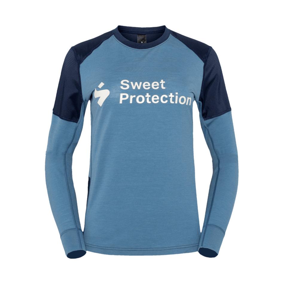 Velo Store - UK Women's long sleeve merino sweater Sweet Protection Hunter | Extra 10% off with Subscription, Postage £16.79 to UK Fedex.