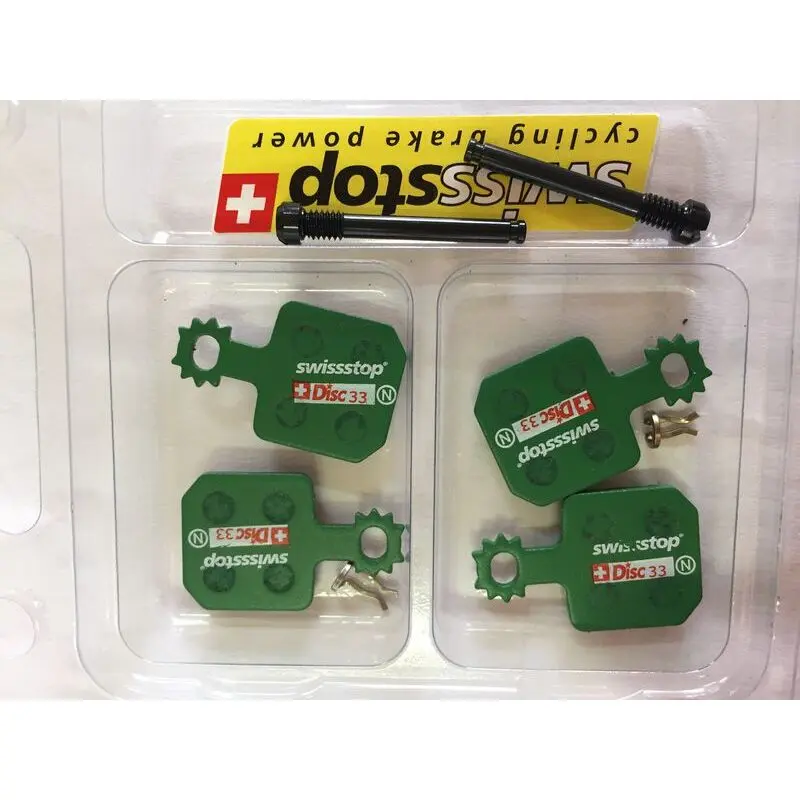 Set di 2 pastiglie freno organiche per bicicletta Swissstop Disc 33