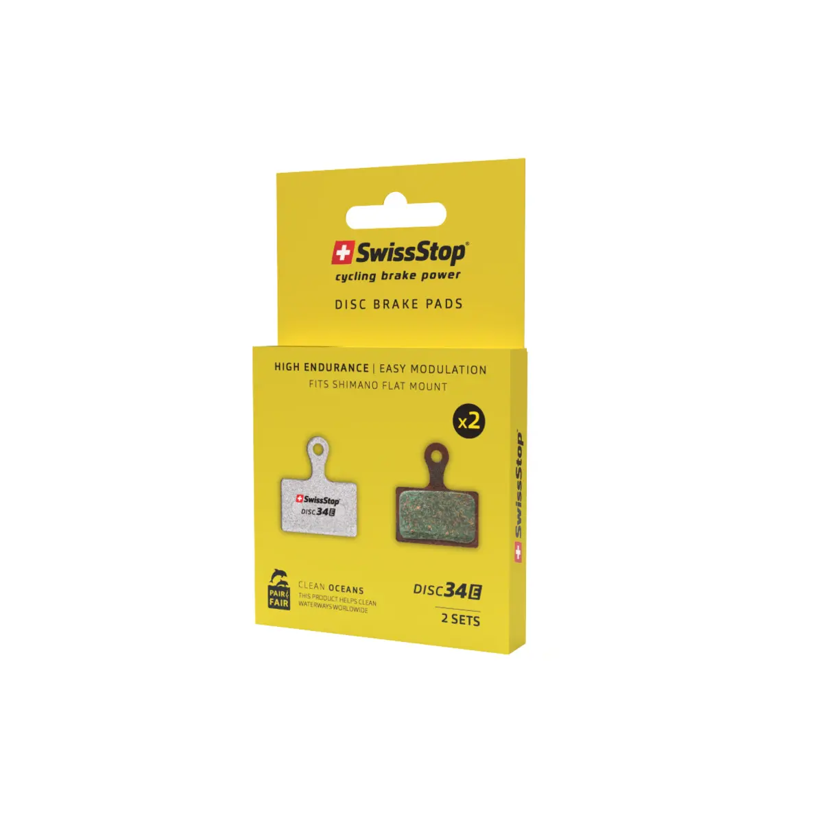 Image of Bremsbelag Swissstop (x2)