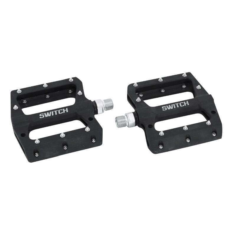 Velo Store - UK Downhill pedals - resin thread 9-16 with pins bmx Switch Jump | Extra 10% off with Subscription, Postage £16.79 to UK Fedex.