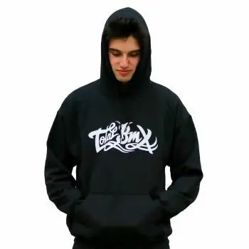 Velo Store - UK Hoodie Total-BMX Logo | Extra 10% off with Subscription, Postage £16.79 to UK Fedex.