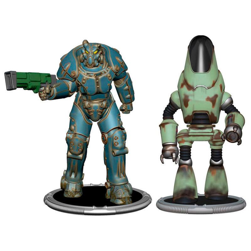 0840282631536 - Figurine Fallout X01 &  Protectron set (x2)