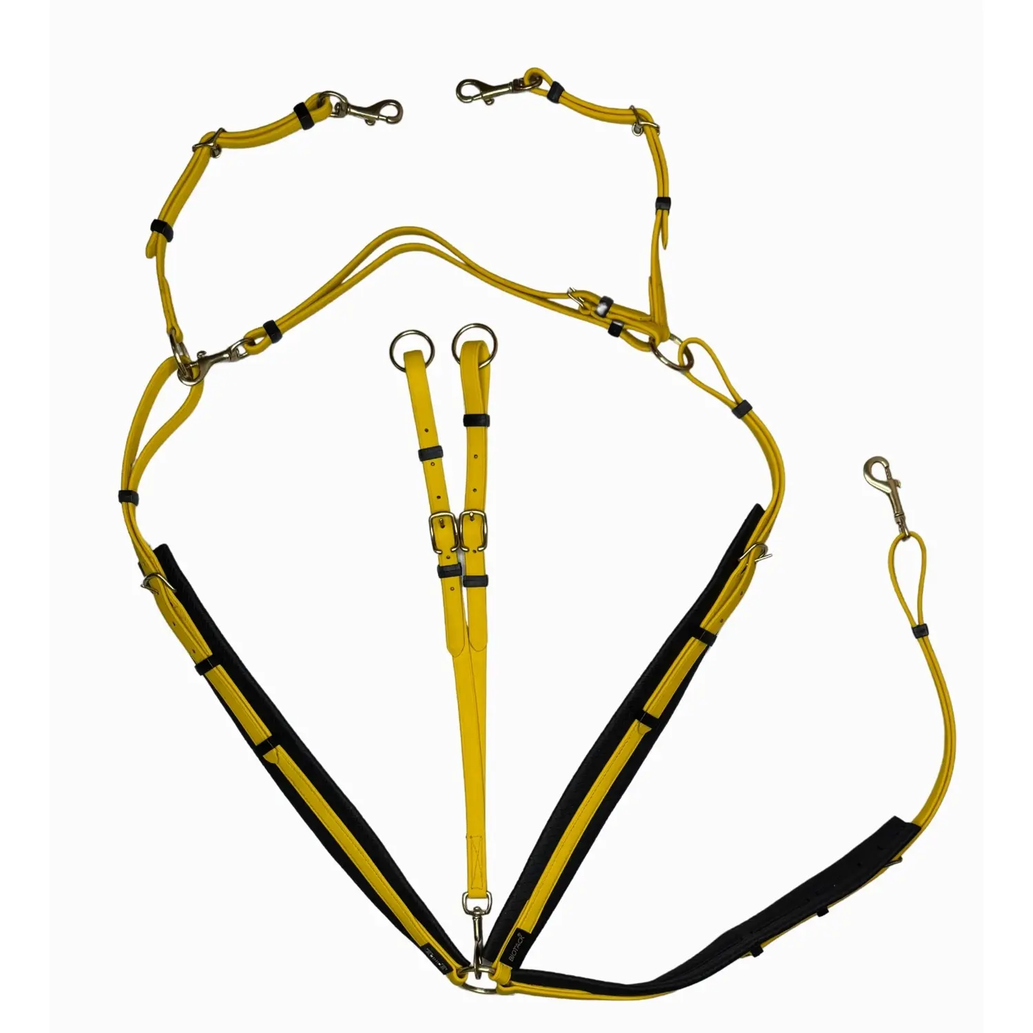 T De T Jaune Hunting Collar For Horse