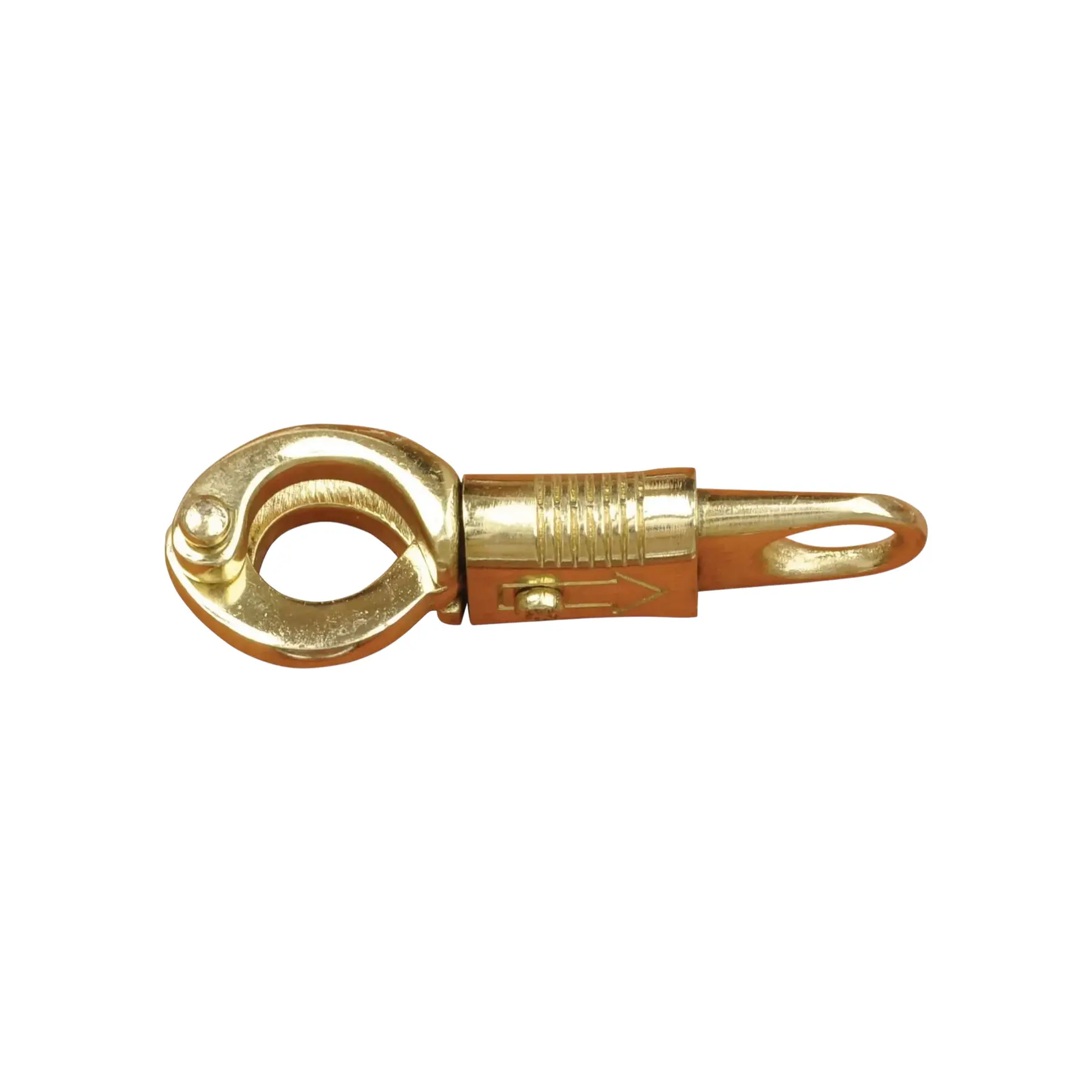 Mousqueton pour cheval anti panique T de T