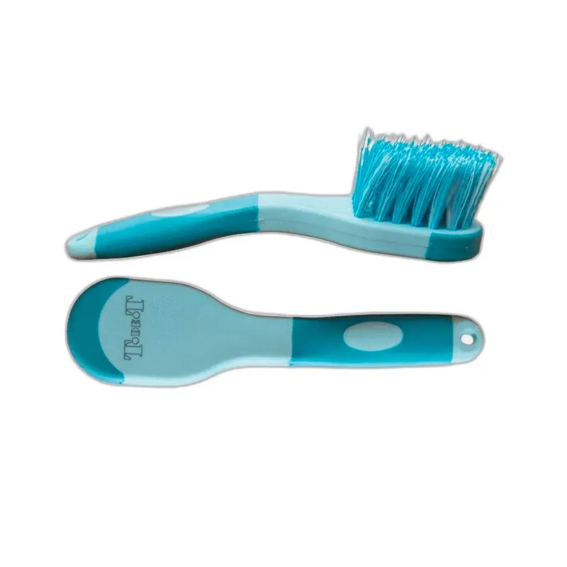Brosse pour cheval à seau gamme bicolore T de T