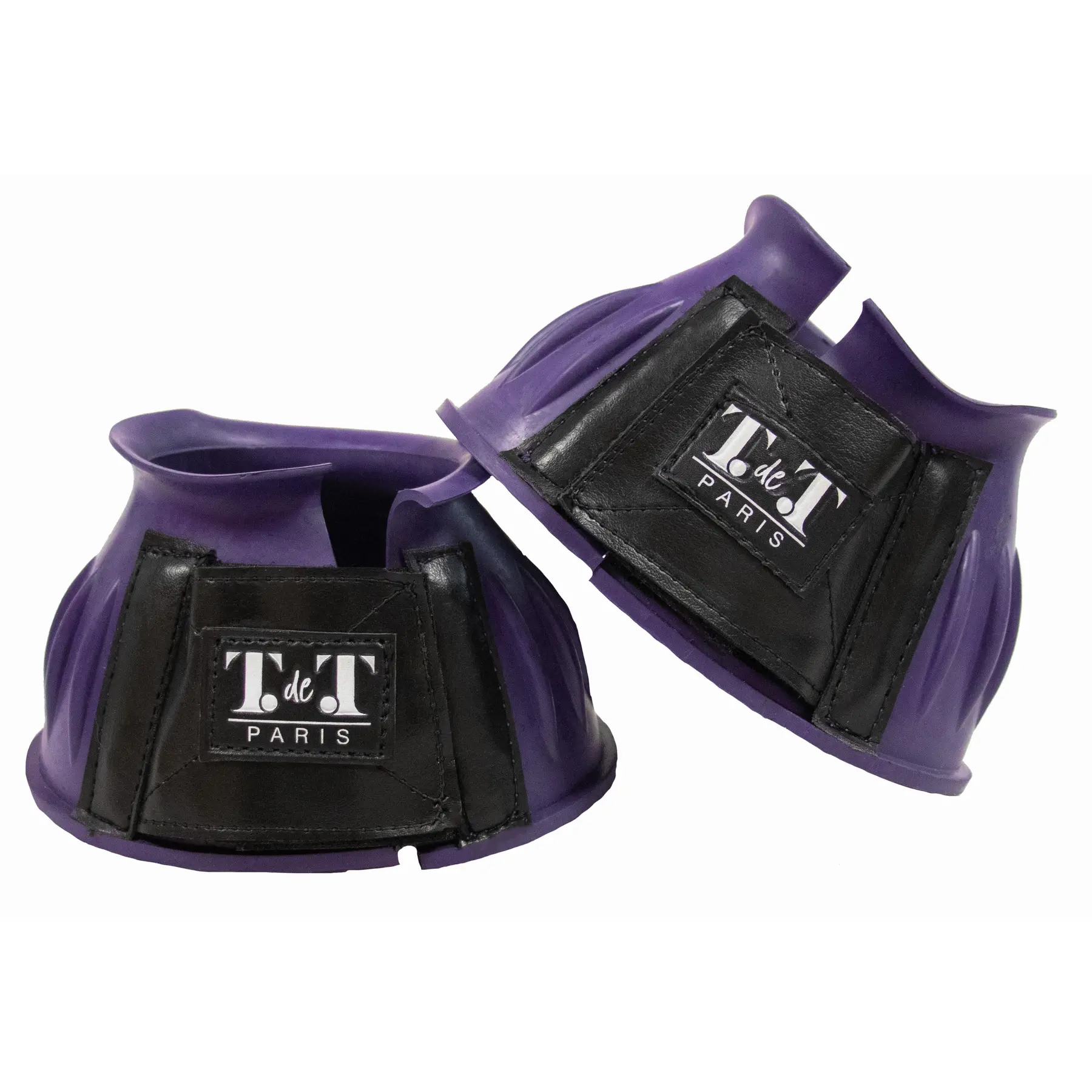 Cloches pour cheval ouvertes à velcro T de T