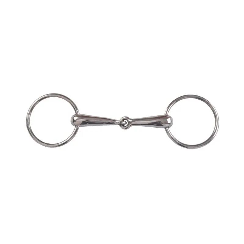 Comparer les prix de Mors 2 anneaux pour cheval canons standard T de T