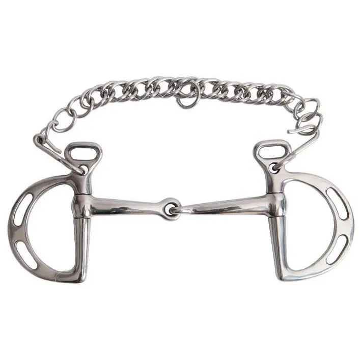 Comparer les prix de Mors espagnol pour cheval canon creux T de T