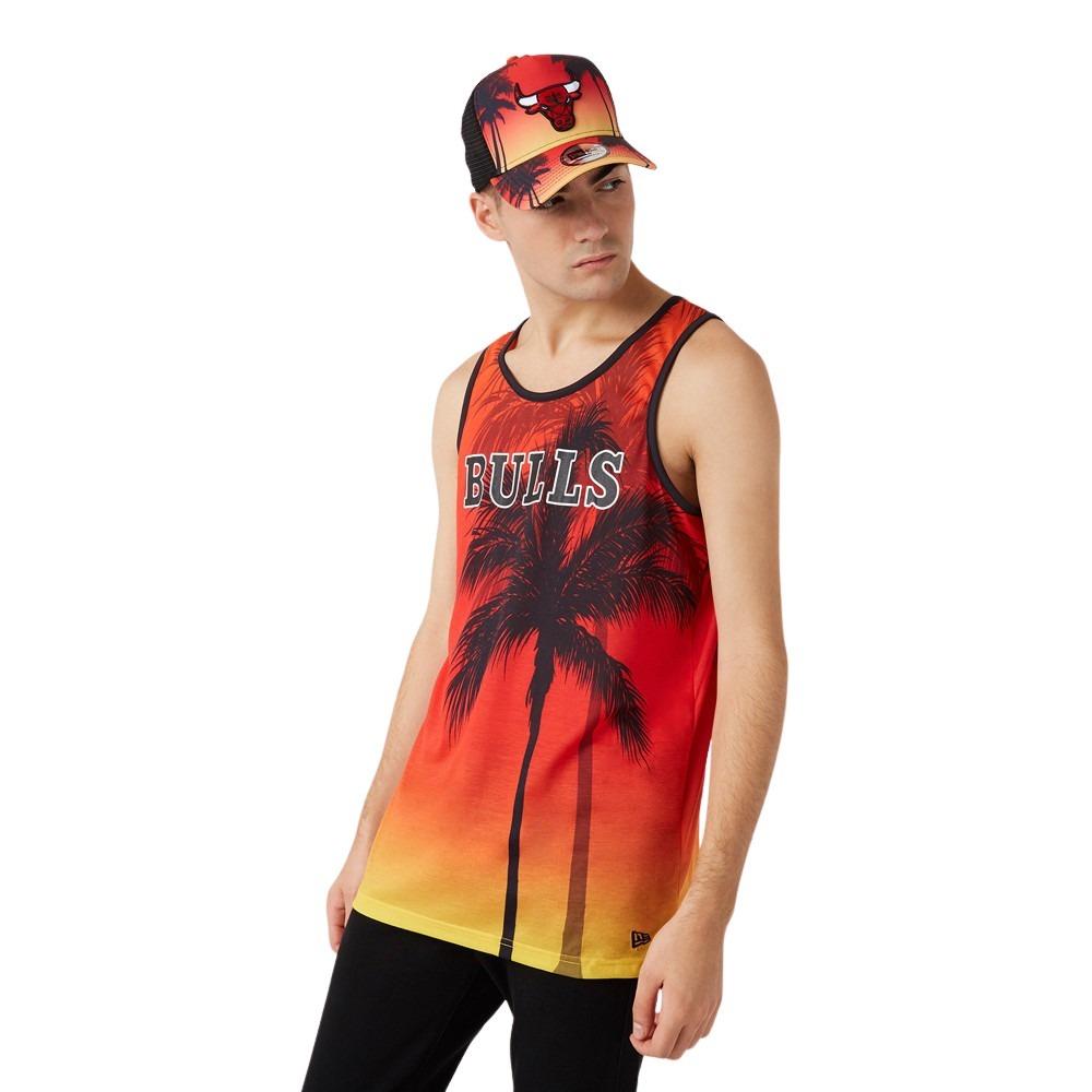 0195489438595 - Tanktop New Era NBA Chicago Bulls summer city