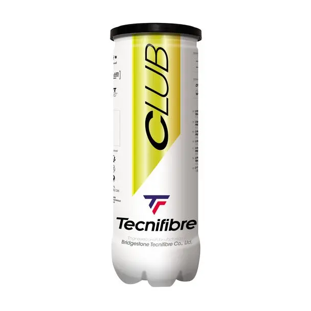 Tube mit 3 Tennisbällen Tecnifibre Club