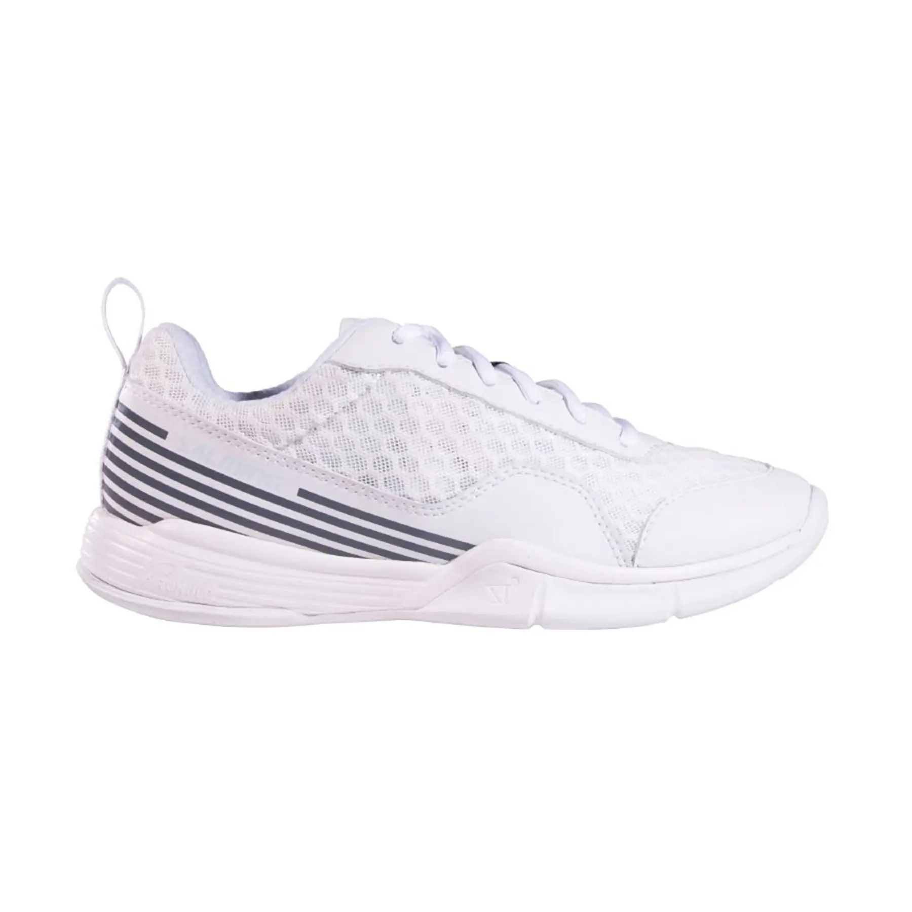 Salming Femme Chaussures indoor Viper SL, Blanc, Taille 39 1/3