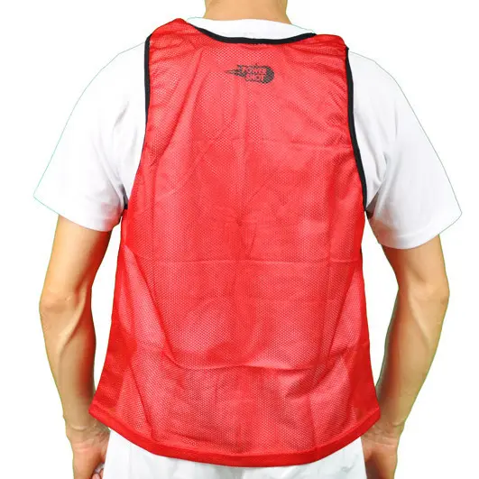 Powershot Chasuble d’entraînement adulte , Rouge, Taille TU