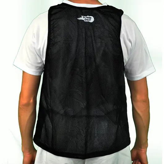 Powershot Chasuble d’entraînement adulte , Noir, Taille TU