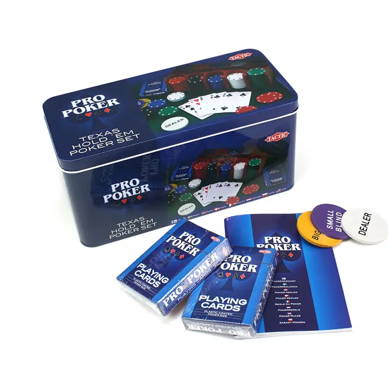 6416739030951 - Brettspielset Poker all in 1 Tactic France