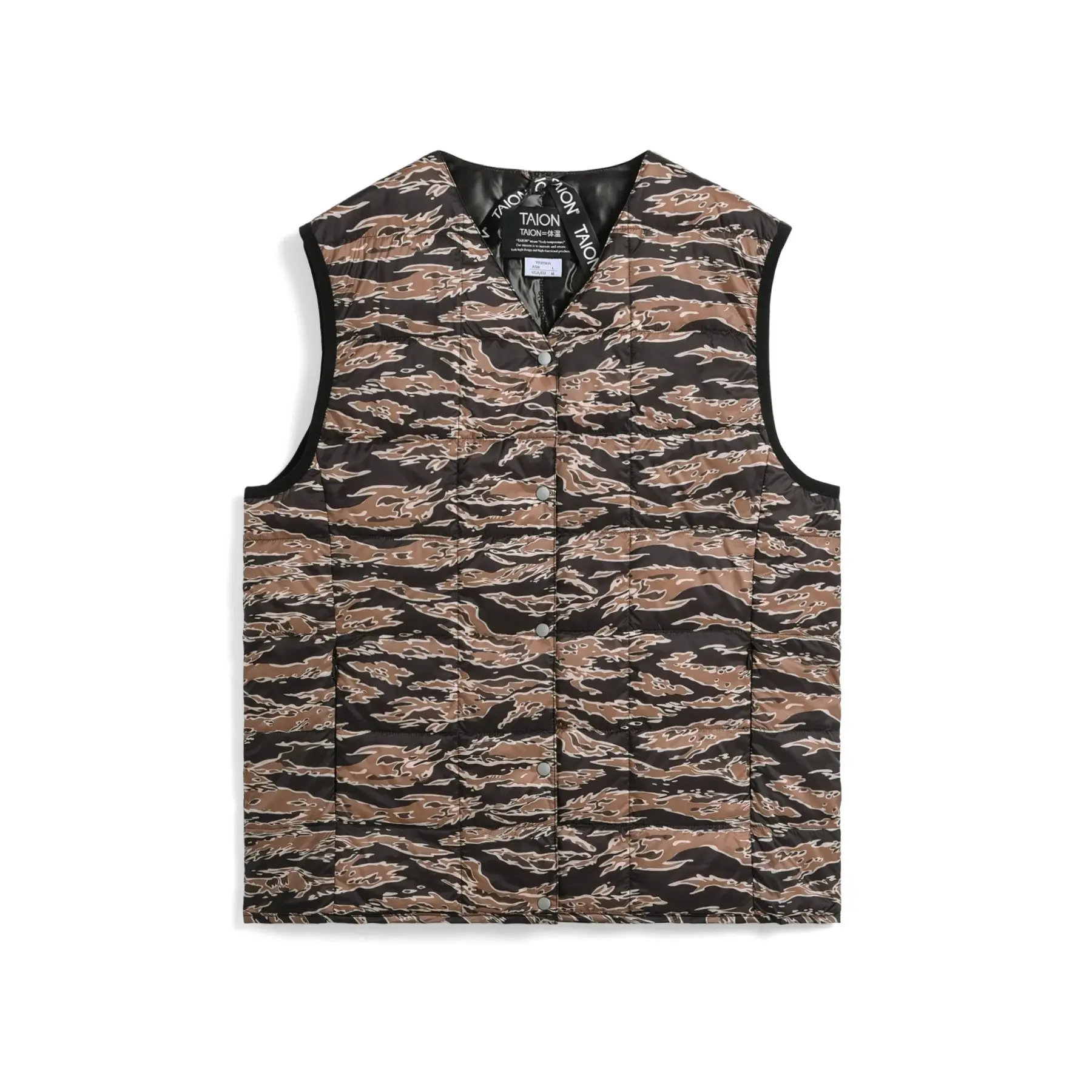 4573693001310 - Weste ohne Ärmel Basic V-Ausschnitt Taion