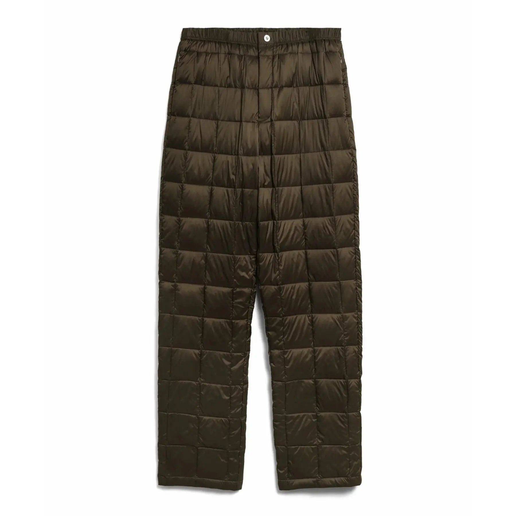 4589739023093 - TAION Regular Straight Down Pants Dark Choco