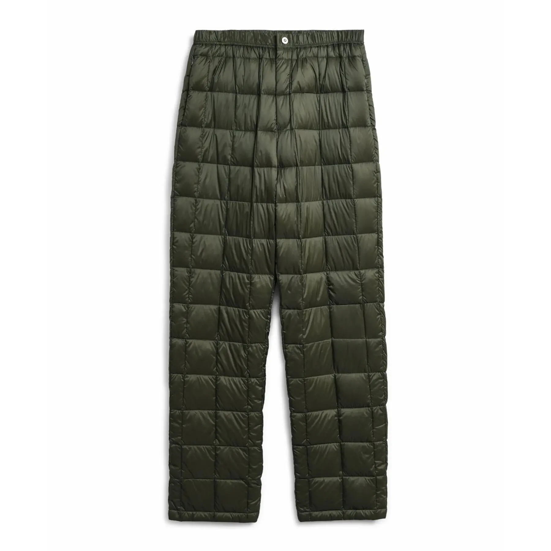 4589739022775 - TAION Regular Straight Down Pants Dark Olive