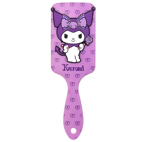Take Care Unisex Violet Hair Brush Hello Kitty Kuromi