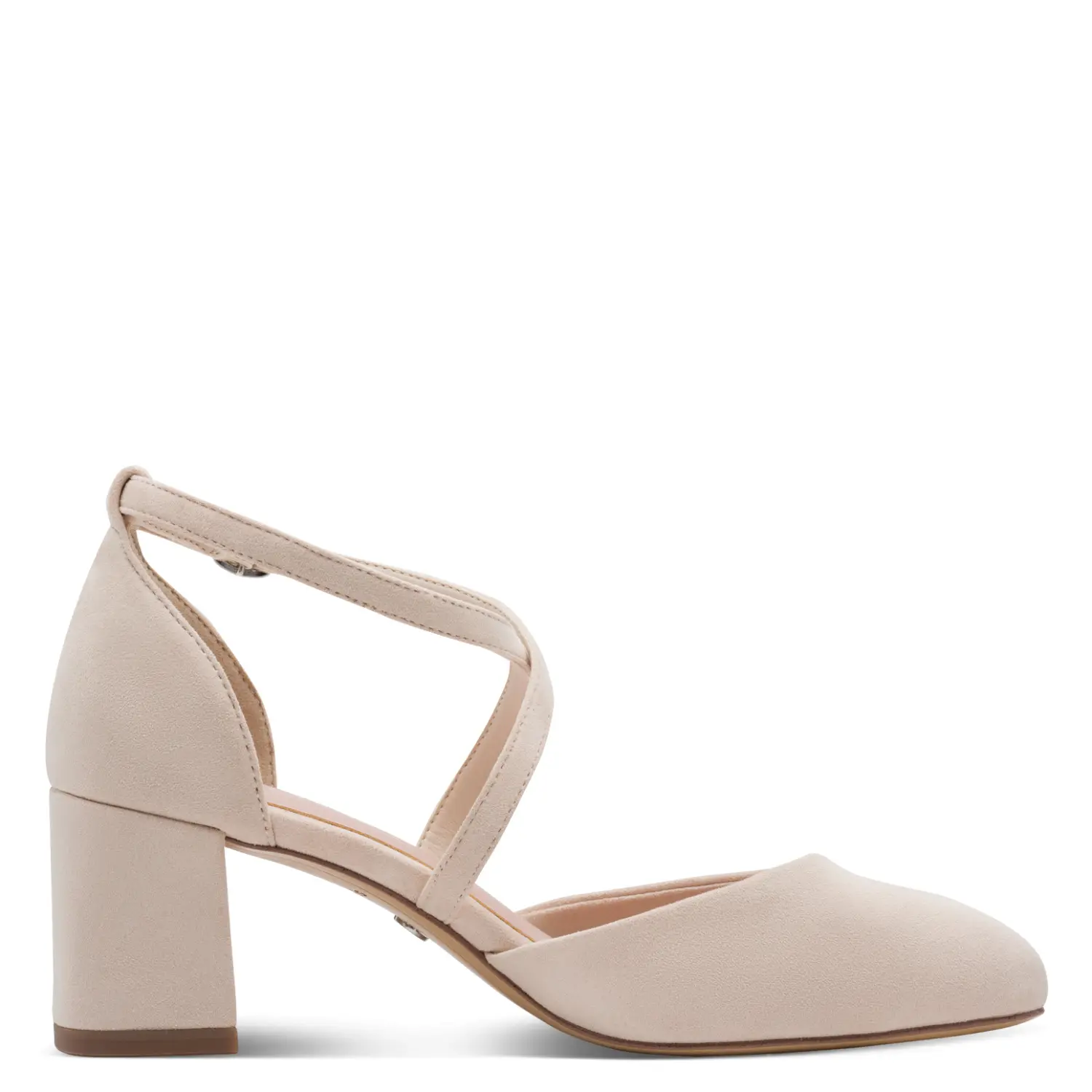 Tamaris Women's Beige Strappy Heels 1-22438-46