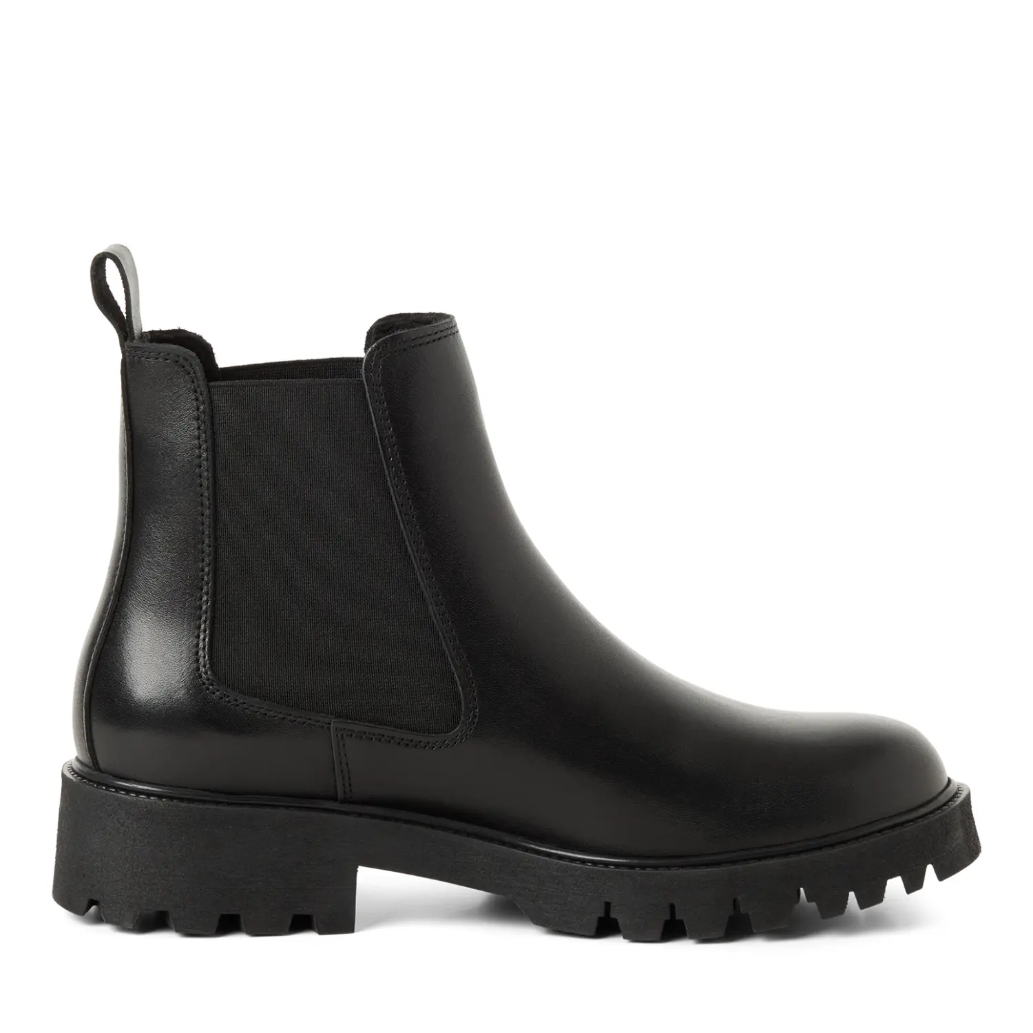 Tamaris Women's Noir Flat Ankle Boots For 1-25448-45