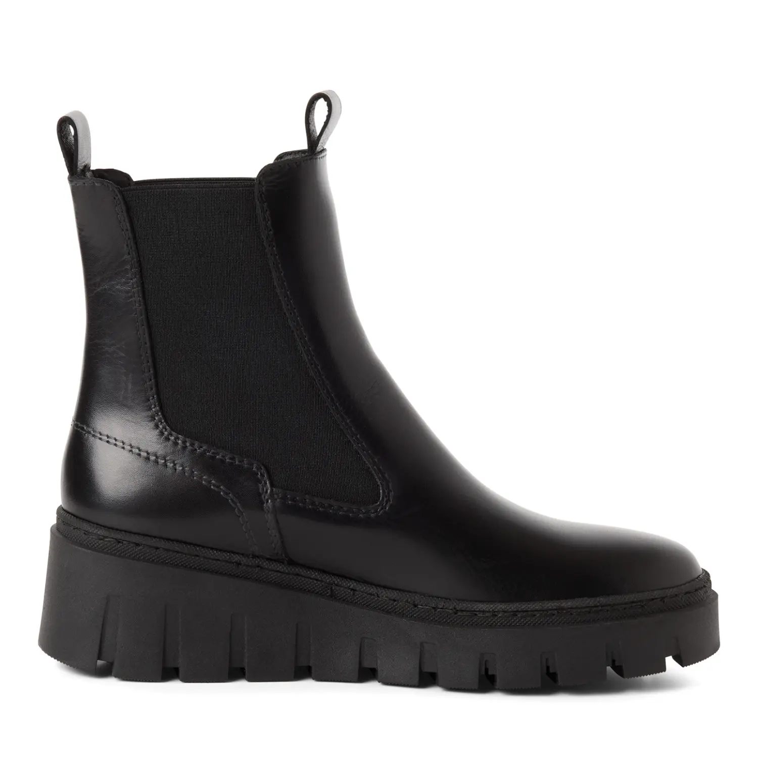 Tamaris Women's Noir Flat Ankle Boots For 1-25489-45