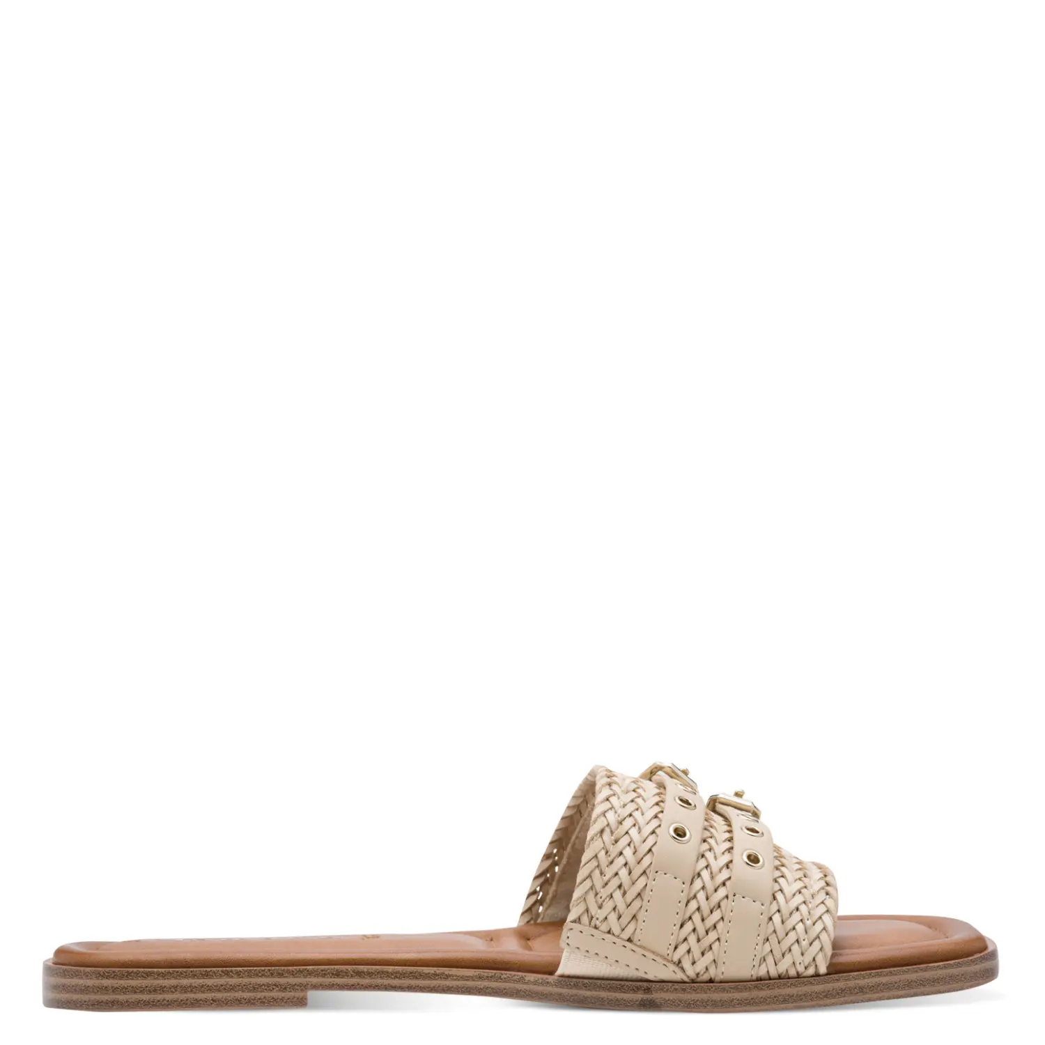 Tamaris Women's Beige Mules 1-27134-46