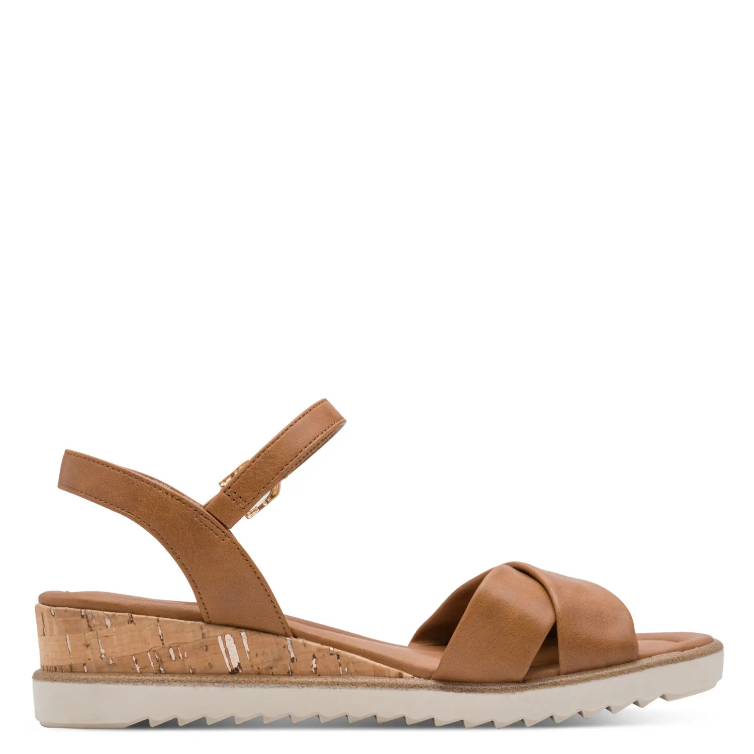 Tamaris Women's Marron Wedge Sandals 1-28106-42