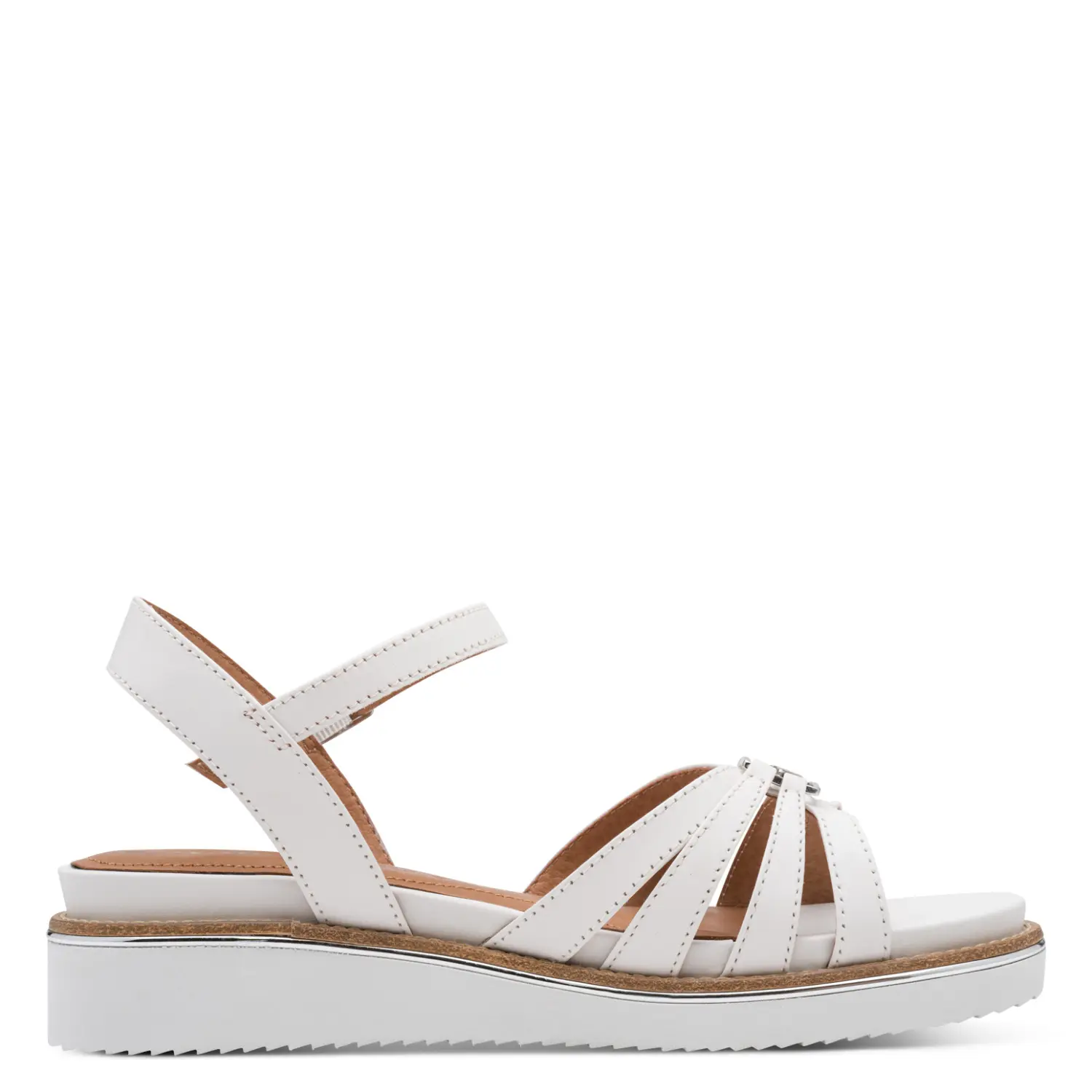 Tamaris Women's Blanc Wedge And Platform Sandals For 1-28242-46
