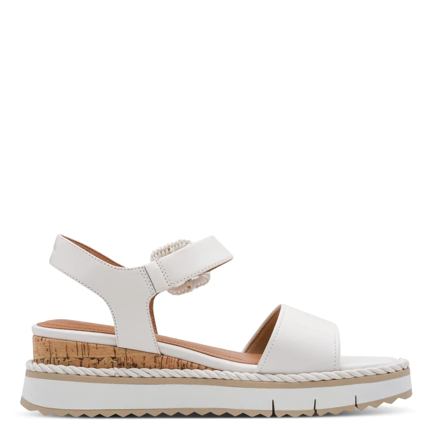Tamaris Women's Blanc Wedge And Platform Sandals For 1-28247-46