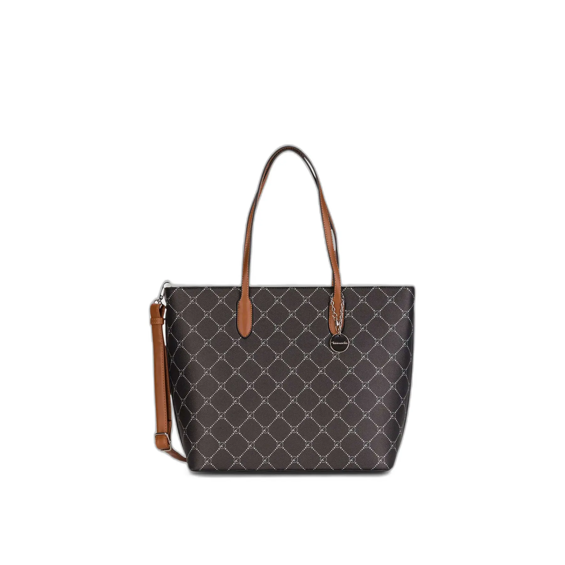 4063512005242 - Tamaris Shopper Anhänger Reißverschlussfach für Damen schwarz