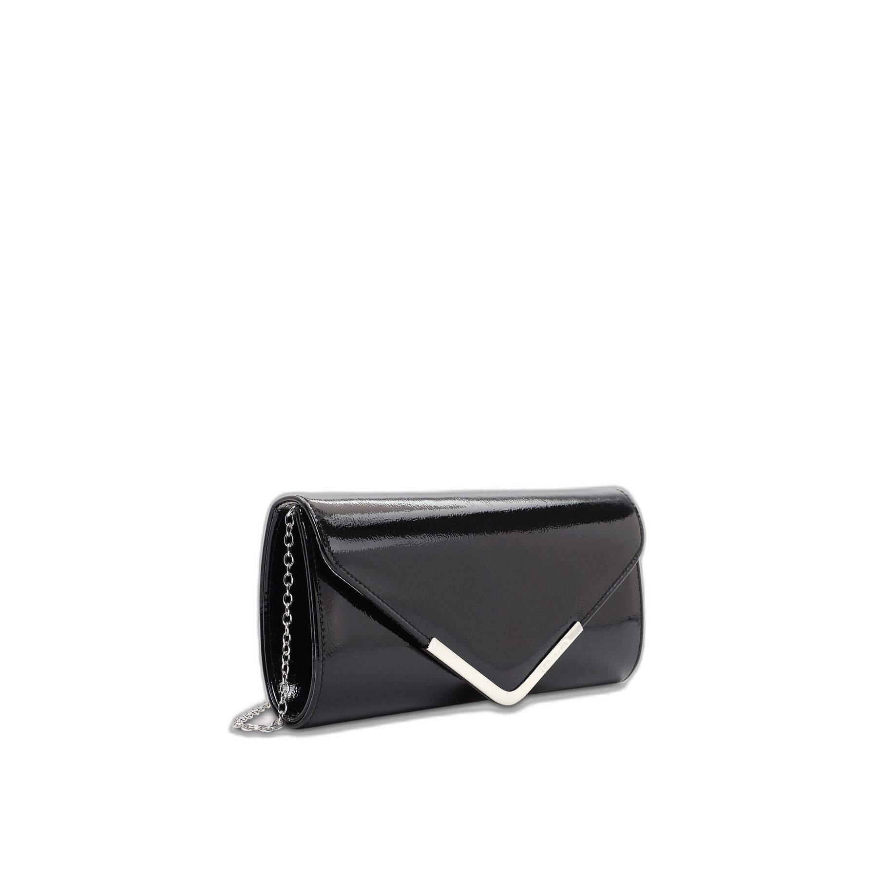 4063512009776 - Tamaris Clutch Amalia Kunstleder Tragekette für Damen schwarz