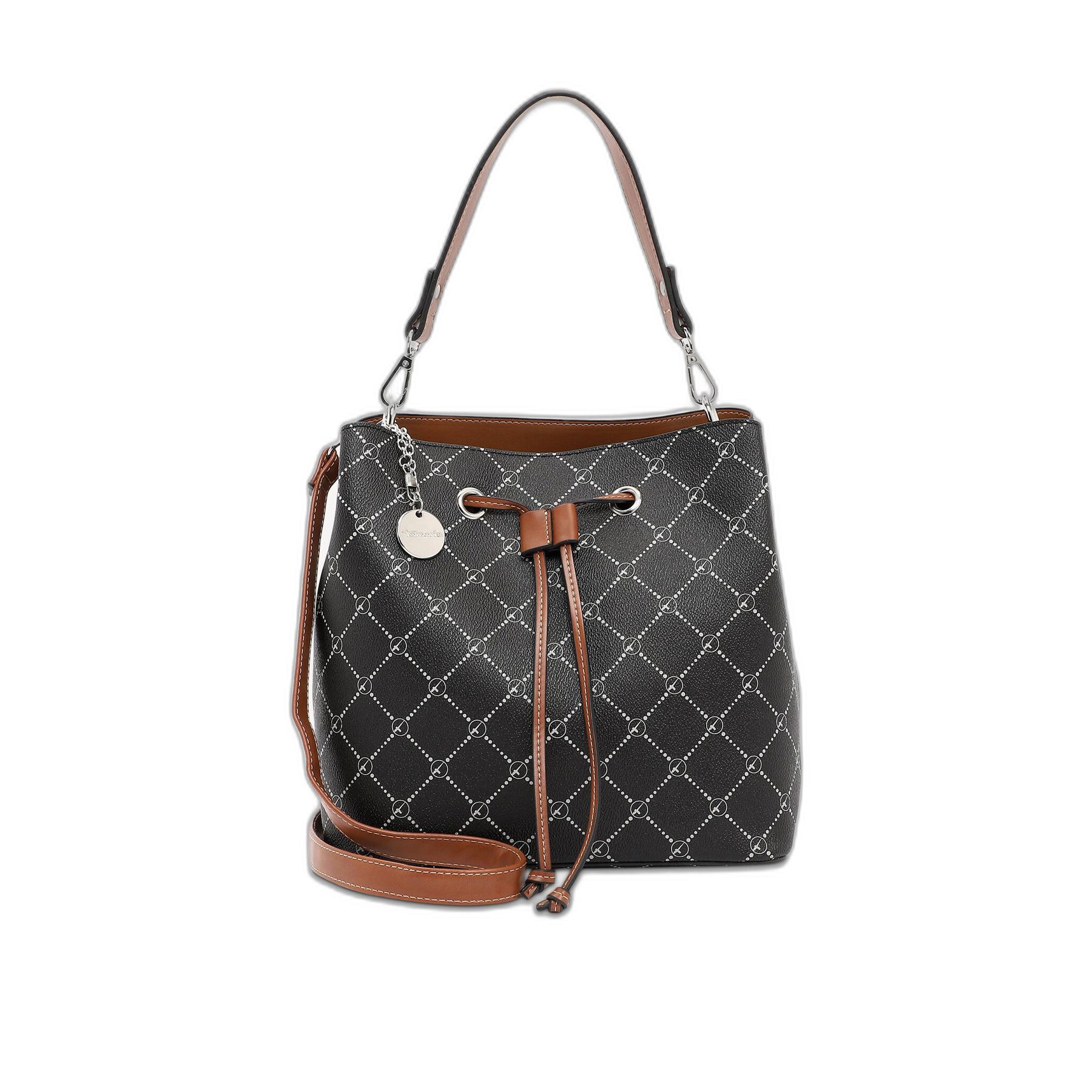 4063512025288 - Tamaris Beuteltasche Logo-Anhänger für Damen schwarz