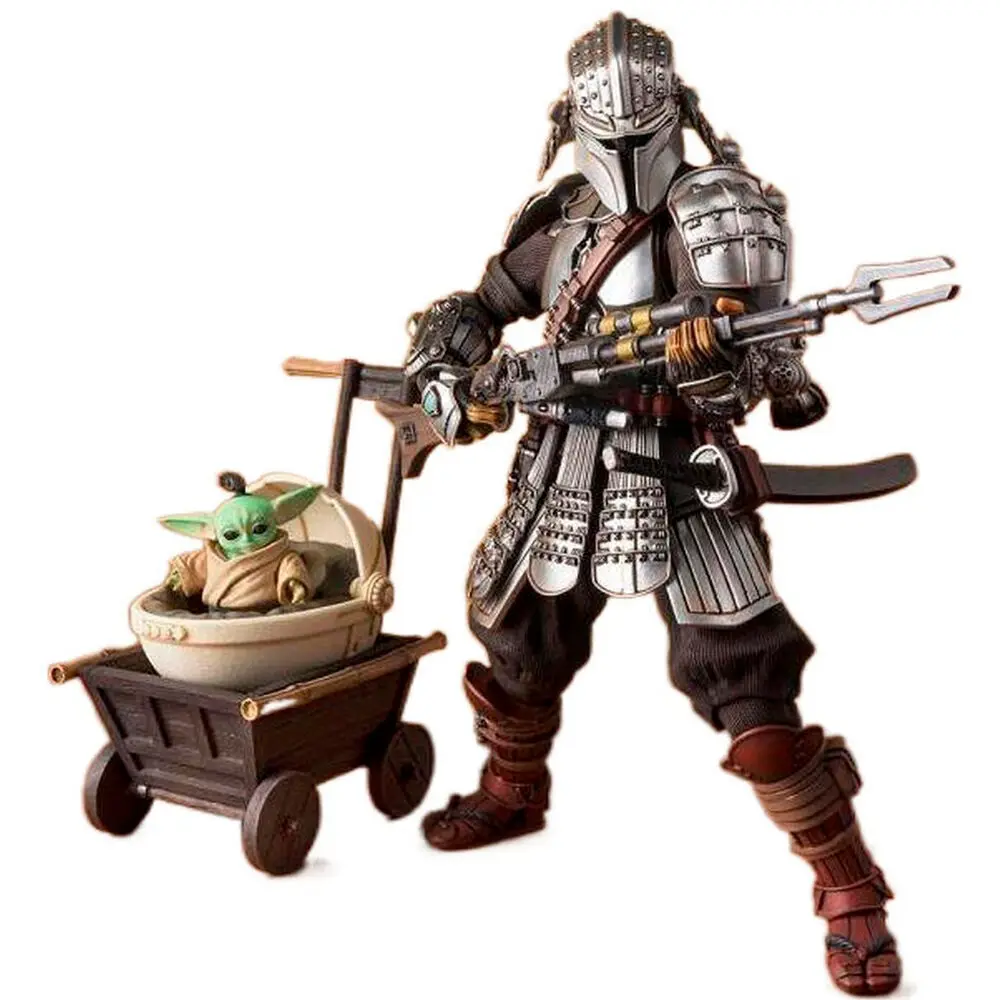 4573102620934 - Figurine Star Wars Ronin Mandalorian Beskar Armor & Grogu