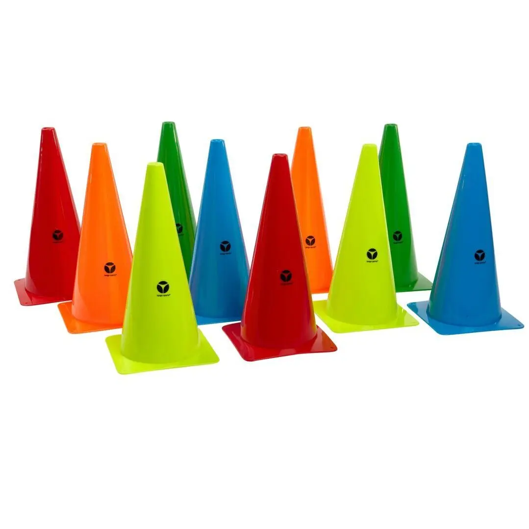 10er Set Trainingshütchen Tanga sports Marker Maxi