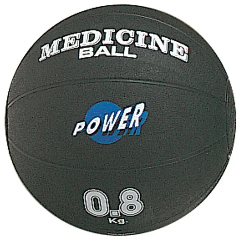 Tanga sports Medecine ball PUISSANCE Medicine, Noir, Taille 19,5 cm