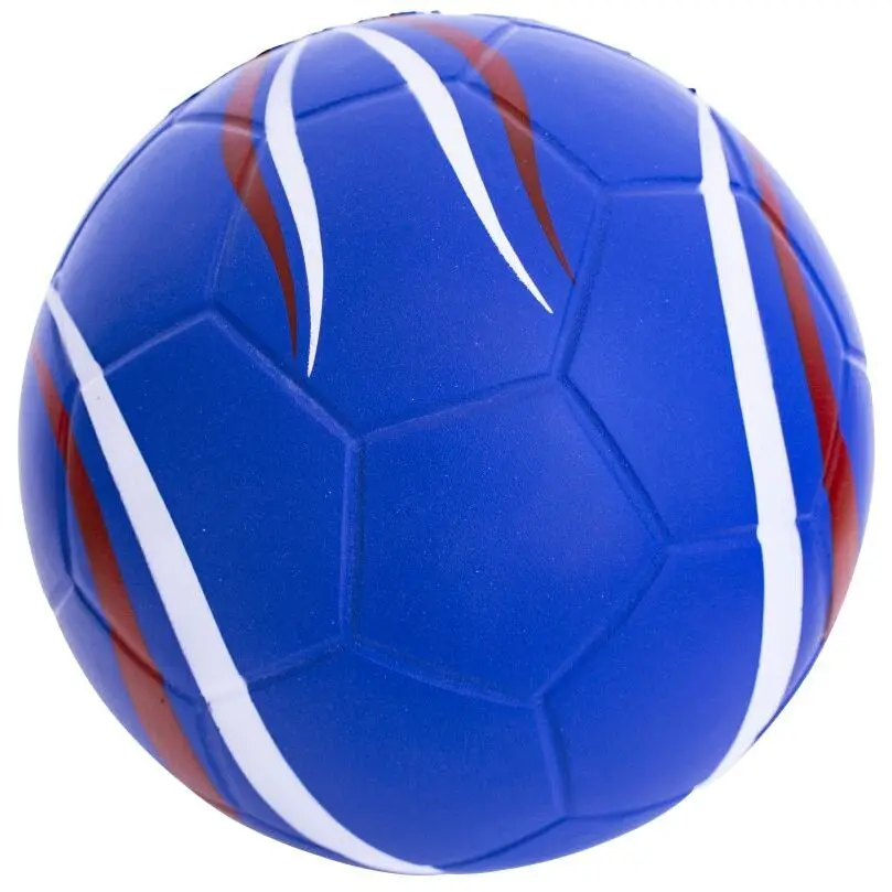 Tanga sports Balle de handball en mousse , Bleu, Taille 14 cm