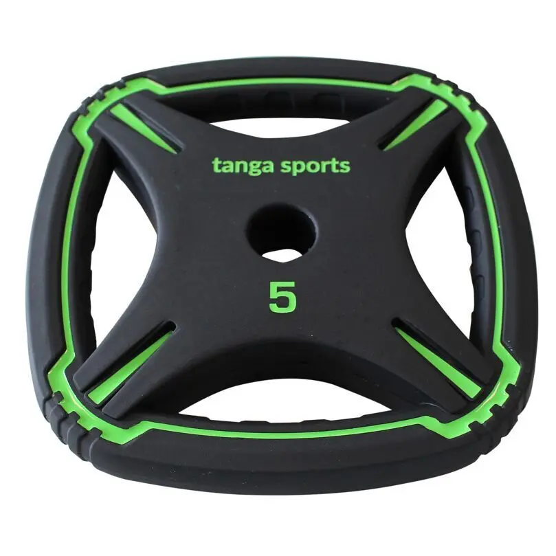 Tanga sports Disque de musculation BodyTraining , Noir, Taille TU