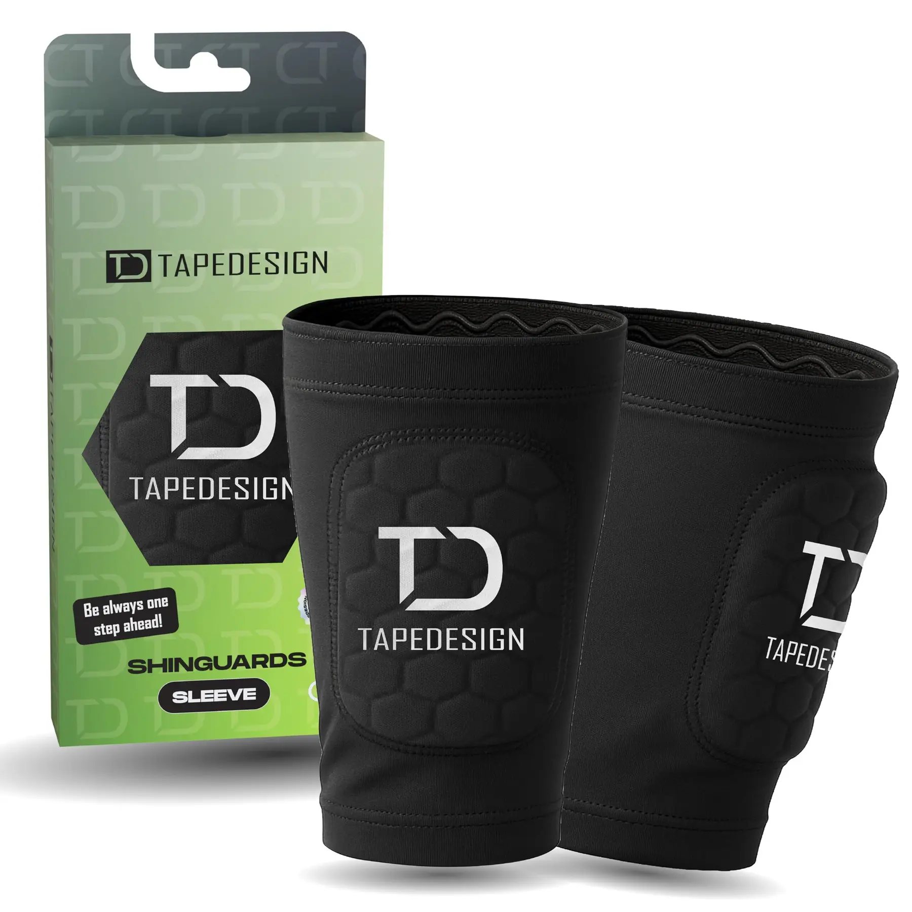 Compressiekousen scheenbeschermers Tape Design