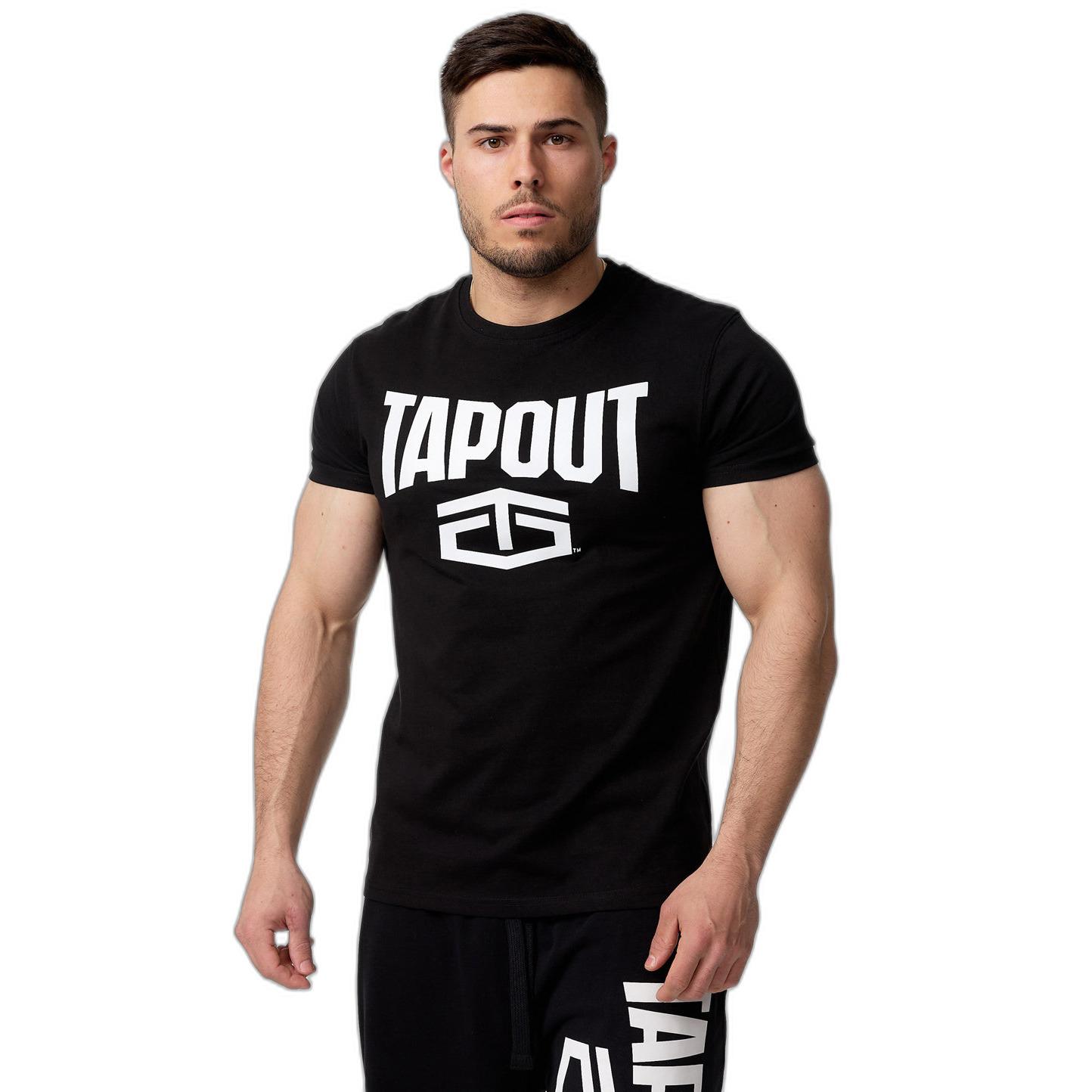4255581514286 - Tapout Herren T-Shirt normale Passform ACTIVE BASIC TEE